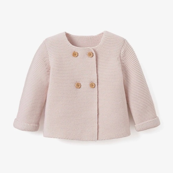 Elegant Baby Other - SOFIA & FINN CHALK PINK KNIT BABY CARDIGAN